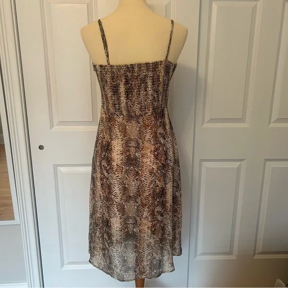 Lola Grace Python Print Summer Dress - Picture 3 of 4